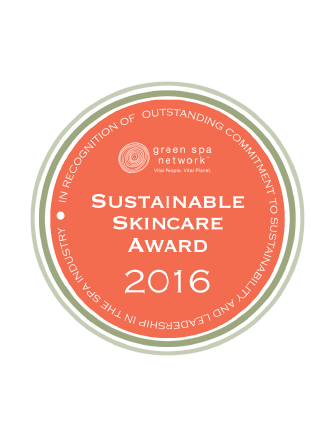 Sustainable Skincare Award at 2016